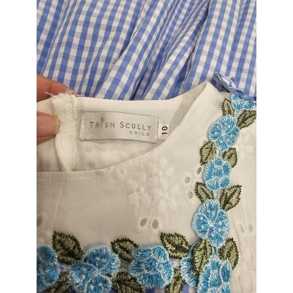 Trish Scully Child Girl's Dorothy Costume Dress Size 10 - Picture 3 of 7